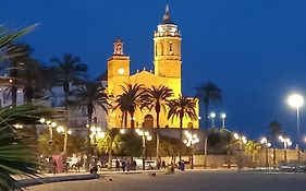 Mediterranean Flat In The Centre Of Sitges